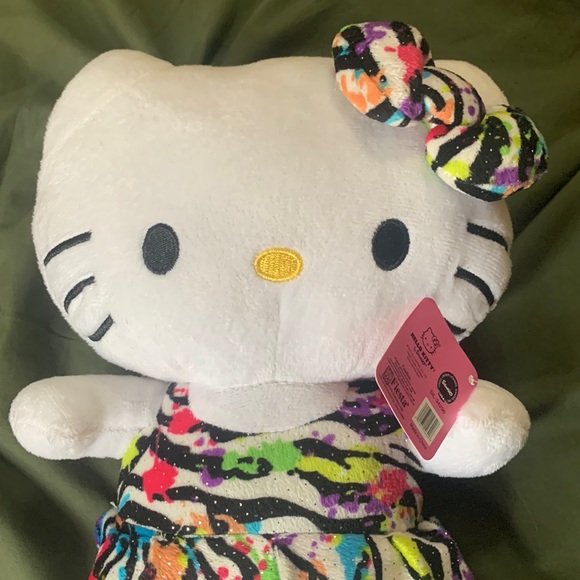 Hello Kitty | Toys | Nwt Rare Hello Kitty Plush Toy Glitter Rainbow ...